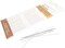 Basic Elements Twisted Wire Needles – Heavy Flexible Beading Needle, Pack of 10 – Large Round Eye and Easy to Thread – Collapsible Eye Holds Threads – Use for Pearl Knotting and Silk Cord